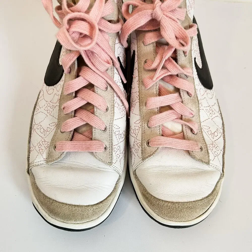 RARE 2006 Nike Blazer Hi Top Shoes Size 8 - Picture 5 of 8